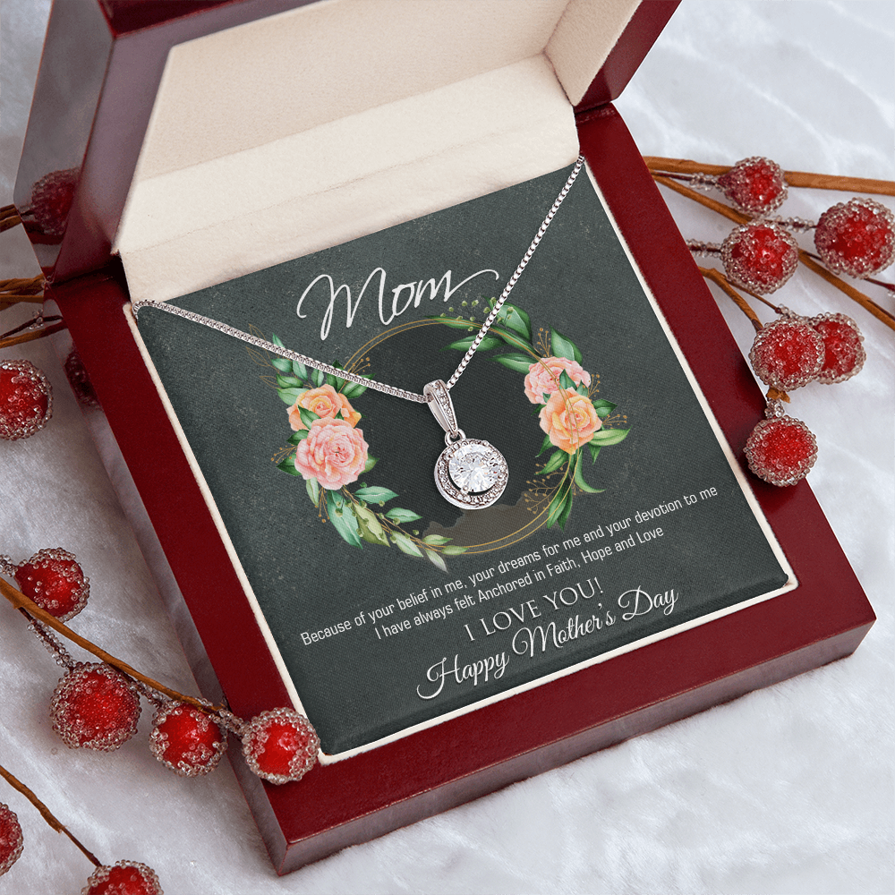 Eternal Hope Necklace and Anchored in Faith Message Card