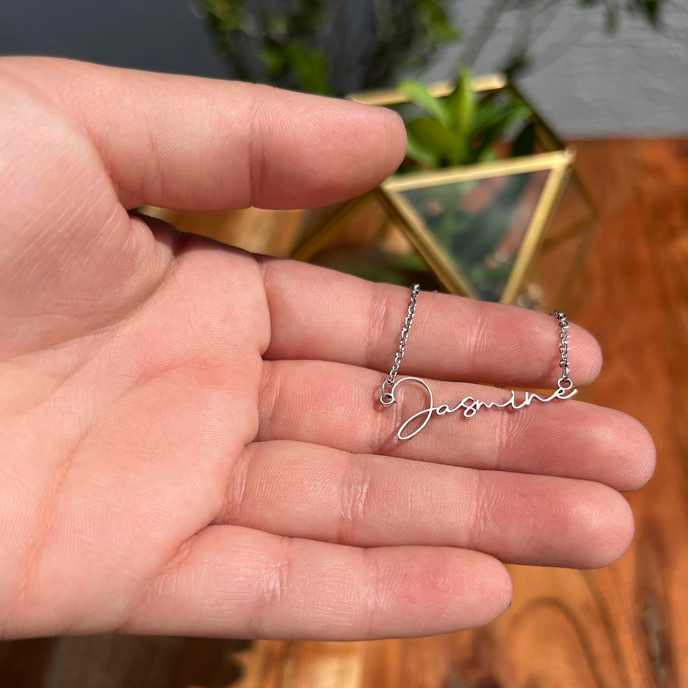 Signature Style Custom Name Necklace