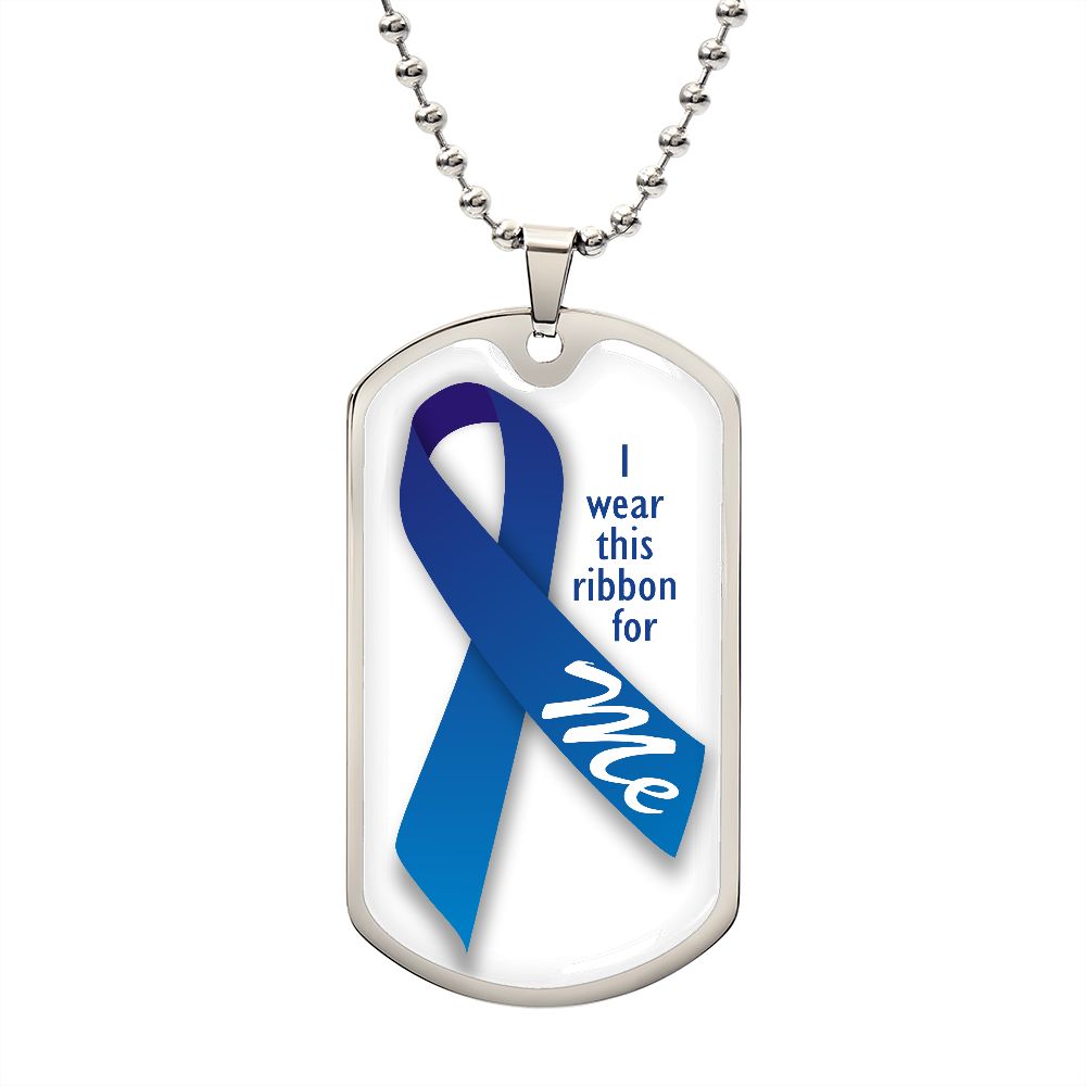 Colon dog tag me