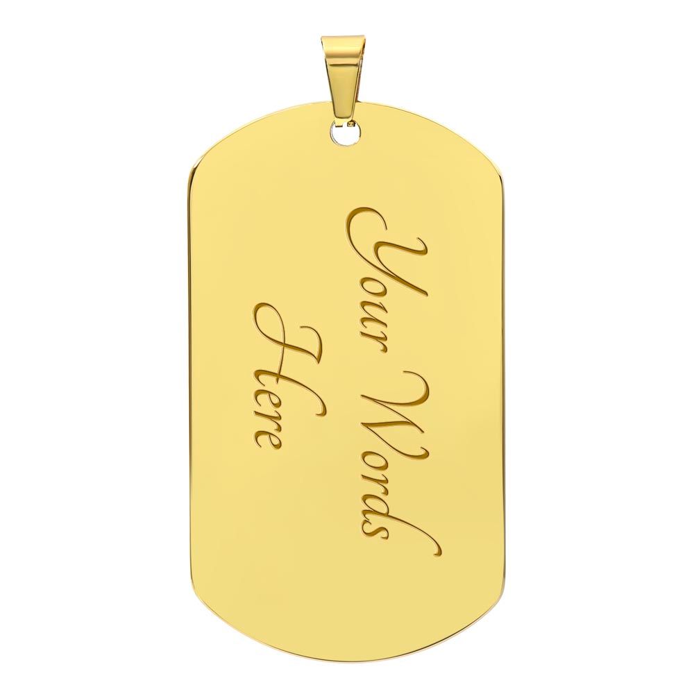 Colon dog tag me