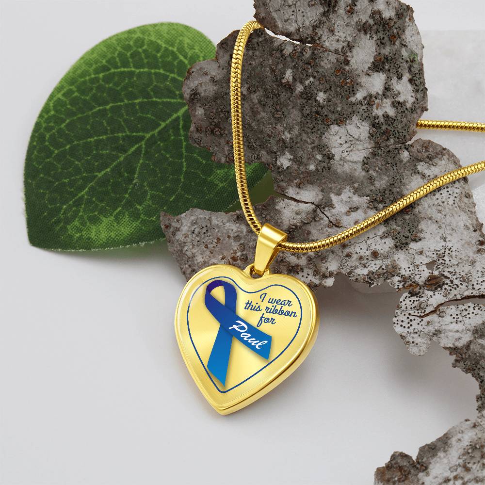 colon ribbon heart Paul