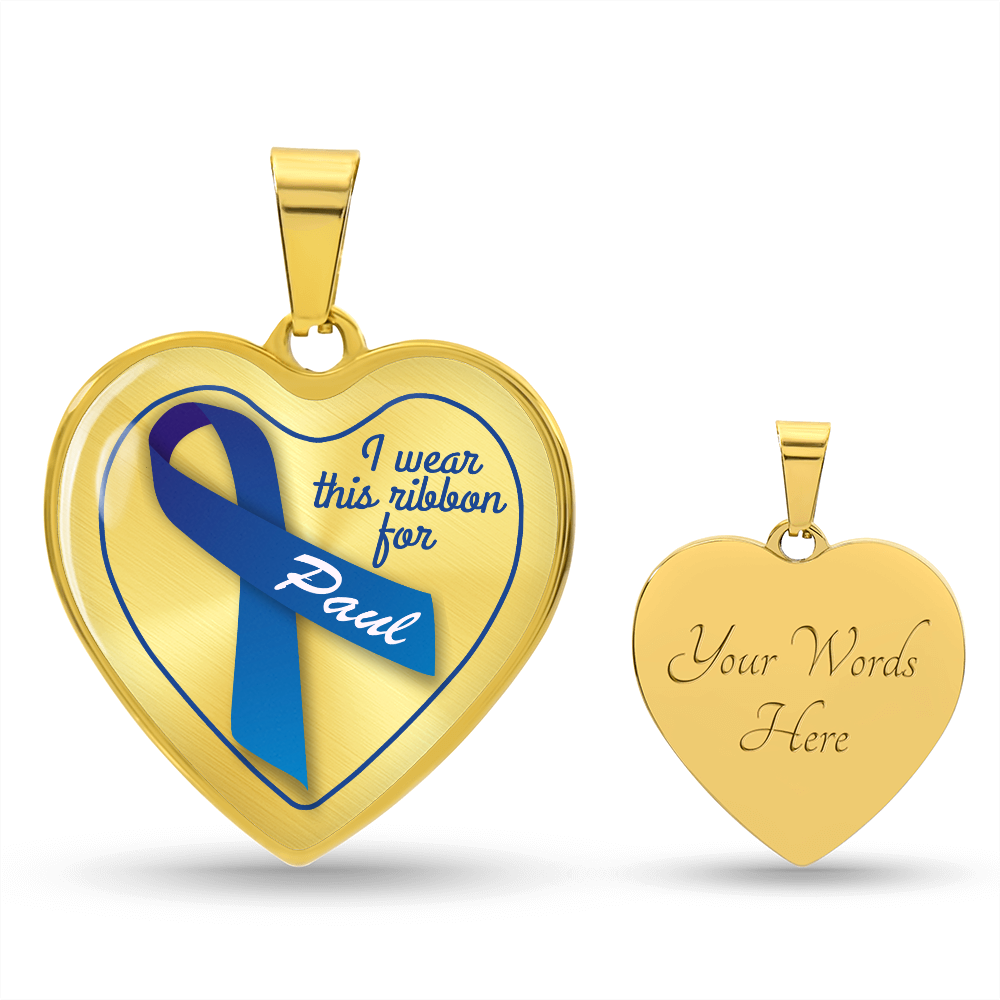 colon ribbon heart Paul