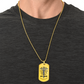 Way Maker Miracle Worker Dog Tag Necklace