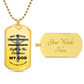 Way Maker Miracle Worker Dog Tag Necklace