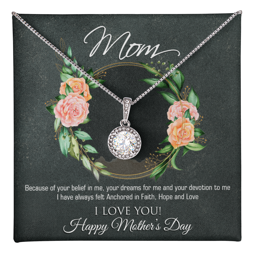 Eternal Hope Necklace and Anchored in Faith Message Card