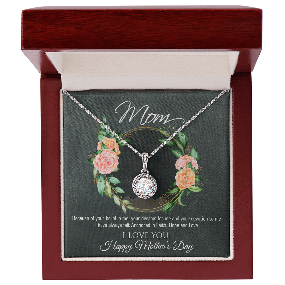 Eternal Hope Necklace and Anchored in Faith Message Card