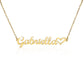 Name with Heart Necklace
