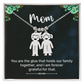Engraved Kid Charm Necklace