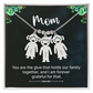 Engraved Kid Charm Necklace