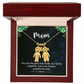 Engraved Kid Charm Necklace