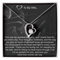 Greatest Blessing Heart Pendant Necklace