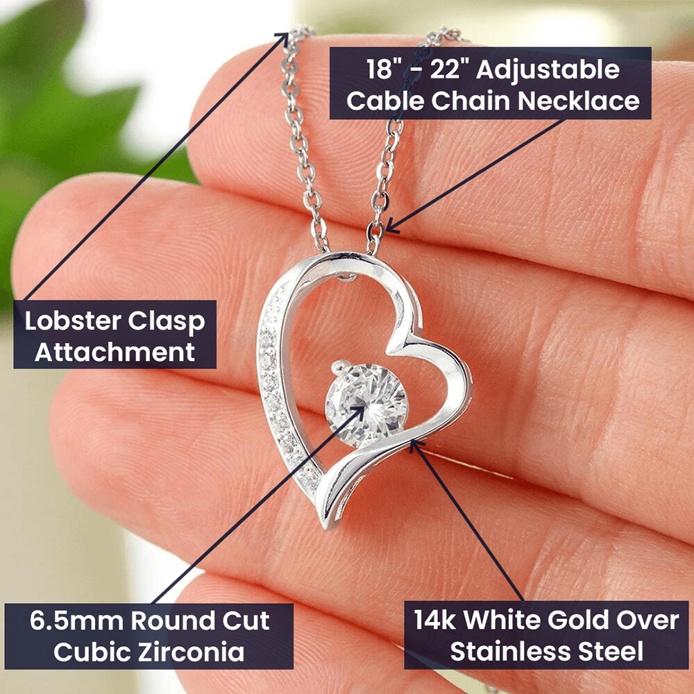 Greatest Blessing Heart Pendant Necklace