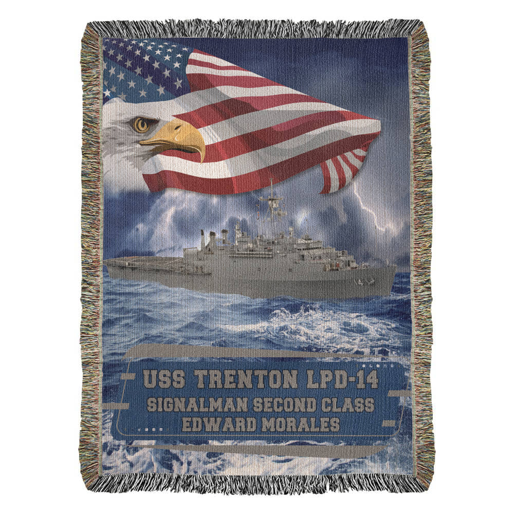 USS Trenton Blanket