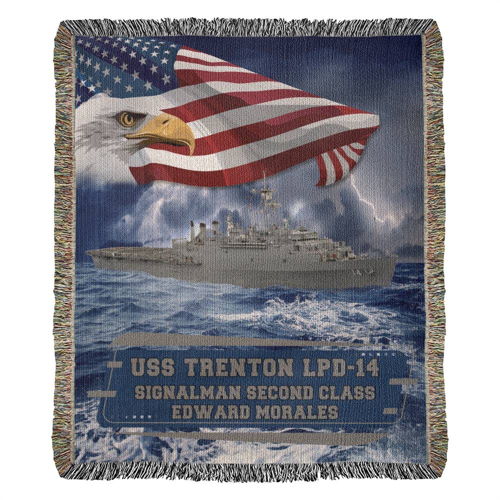 USS Trenton Blanket