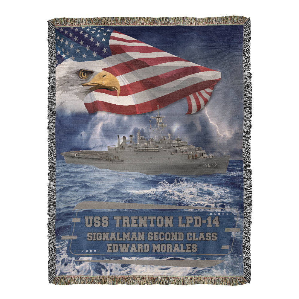 USS Trenton Blanket