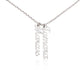 Multiple Names Vertical Necklace