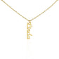 Multiple Names Vertical Necklace