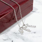 Multiple Names Vertical Necklace