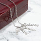 Multiple Names Vertical Necklace