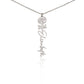 Birth Month Flower Name Necklace