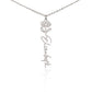 Birth Month Flower Name Necklace